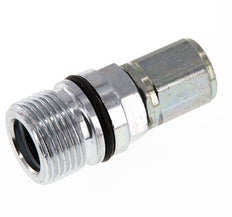 Acier Coupleur hydraulique DN 10 Manchon M16x1.5 Filets femelles ISO 14541 D M28 x 2