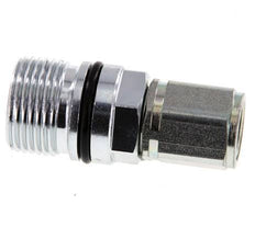 Acier Coupleur hydraulique DN 10 Manchon G 3/8 pouce filetage femelle ISO 14541 D M28 x 2