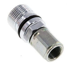 Acier Coupleur hydraulique DN 10 Manchon G 3/8 pouce filetage femelle ISO 14541 D M28 x 2