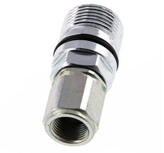Acier Coupleur hydraulique DN 10 Manchon G 3/8 pouce filetage femelle ISO 14541 D M28 x 2