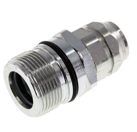 Acier DN 12.5 Coupleur hydraulique Manchon G 3/8 pouce filetage femelle ISO 14541 D M36 x 2