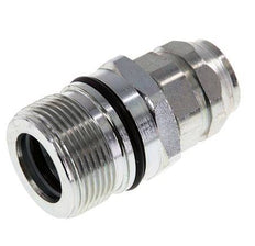 Acier DN 12.5 Coupleur hydraulique Manchon G 3/8 pouce filetage femelle ISO 14541 D M36 x 2