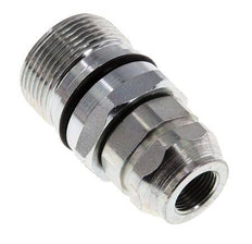 Acier DN 12.5 Coupleur hydraulique Manchon G 3/8 pouce filetage femelle ISO 14541 D M36 x 2