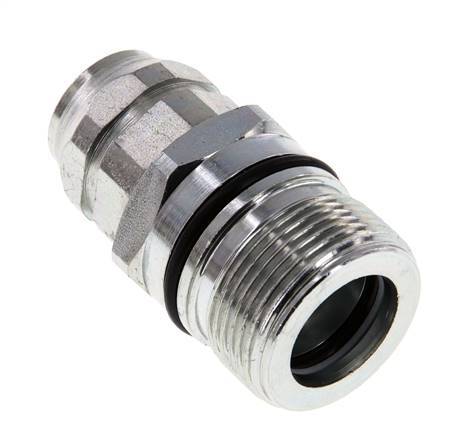 Acier DN 12.5 Coupleur hydraulique Manchon G 3/8 pouce filetage femelle ISO 14541 D M36 x 2