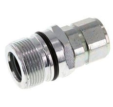 Acier DN 12.5 Coupleur hydraulique Manchon M22x1.5 Filets femelles ISO 14541 D M36 x 2