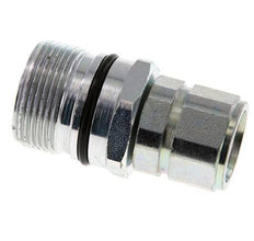 Acier DN 12.5 Coupleur hydraulique Manchon M22x1.5 Filets femelles ISO 14541 D M36 x 2