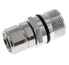 Acier DN 12.5 Coupleur hydraulique Manchon M22x1.5 Filets femelles ISO 14541 D M36 x 2