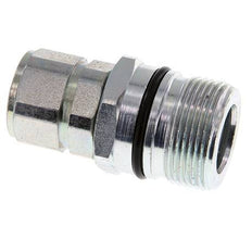 Acier DN 12.5 Coupleur hydraulique Manchon M22x1.5 Filets femelles ISO 14541 D M36 x 2