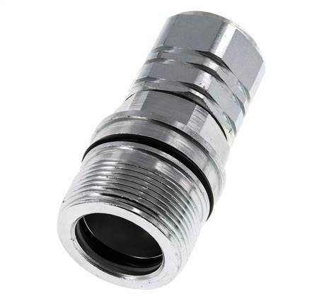 Acier Coupleur hydraulique DN 20 Embout G 3/4 pouce filetage femelle ISO 14541 D M42 x 2