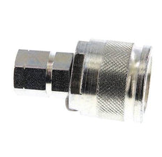 Acier DN 6.3 Coupleur hydraulique Bouchon G Filetage femelle 1/4 pouce ISO 14541 D M24 x 2