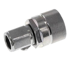 Steel DN 10 Hydraulic Coupling Plug G 3/8 inch Female Threads ISO 14541 D M28 x 2