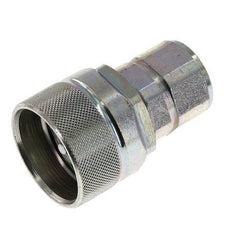 Steel DN 12.5 Hydraulic Coupling Plug M22x1.5 Female Threads ISO 14541 D M36 x 2