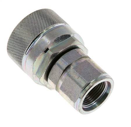 Acier DN 12.5 Coupleur hydraulique Bouchon M22x1.5 Filets femelles ISO 14541 D M36 x 2