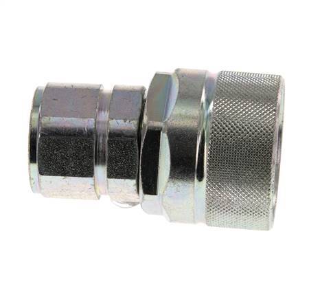 Acier DN 12.5 Coupleur hydraulique Bouchon M22x1.5 Filets femelles ISO 14541 D M36 x 2