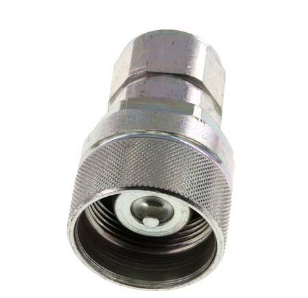 Acier DN 12.5 Coupleur hydraulique Bouchon M22x1.5 Filets femelles ISO 14541 D M36 x 2