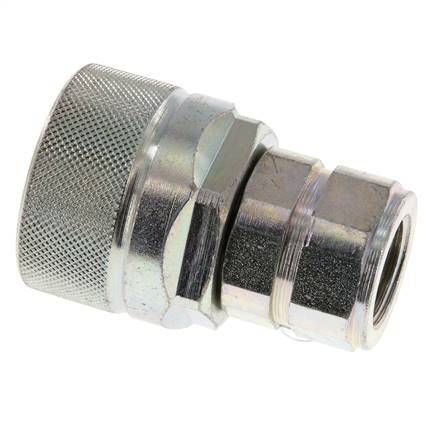 Acier DN 12.5 Coupleur hydraulique Bouchon G 1/2 pouce Filetage femelle ISO 14541 D M36 x 2