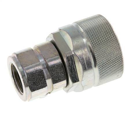 Acier DN 12.5 Coupleur hydraulique Bouchon G 1/2 pouce Filetage femelle ISO 14541 D M36 x 2