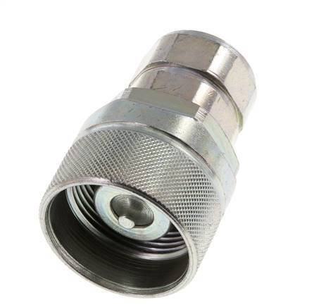 Acier DN 12.5 Coupleur hydraulique Bouchon G 1/2 pouce Filetage femelle ISO 14541 D M36 x 2