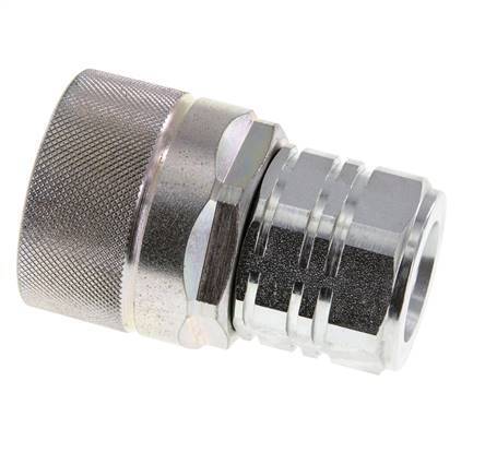 Acier DN 20 Coupleur hydraulique Bouchon M22x1.5 Filets femelles ISO 14541 D M42 x 2