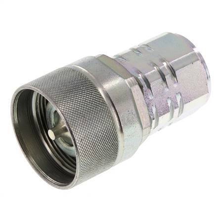 Acier DN 20 Coupleur hydraulique Bouchon G 3/4 pouce filetage femelle ISO 14541 D M42 x 2