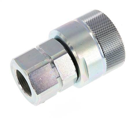 Acier DN 25 Hydraulic Coupling Plug G 3/4 inch Female Threads D M48 x 3