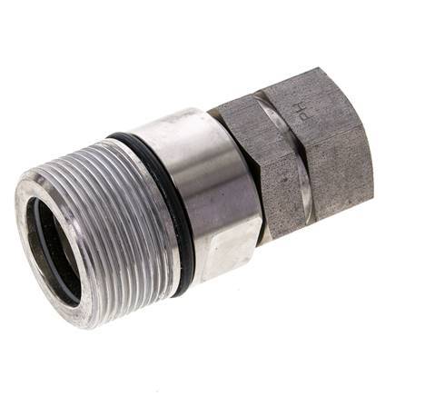 Coupleur hydraulique DN 20 en acier inoxydable Embout G 3/4 pouce filetage femelle ISO 14541 D M42 x 2