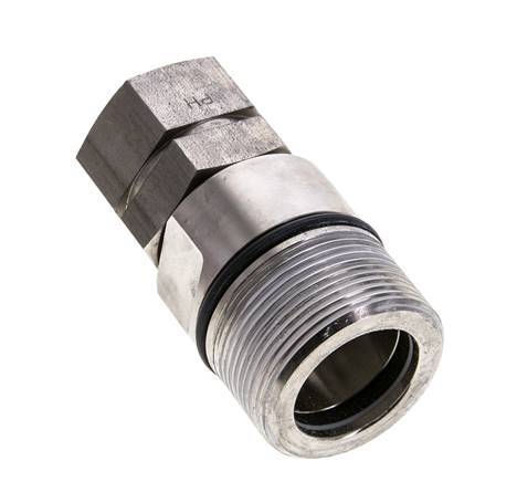 Coupleur hydraulique DN 20 en acier inoxydable Embout G 3/4 pouce filetage femelle ISO 14541 D M42 x 2