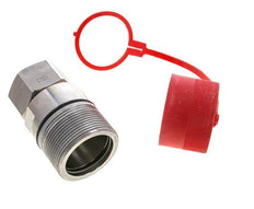 Coupleur hydraulique DN 31.5 en acier inoxydable Douille G 1 1/2 pouce filetage femelle D M70 x 3