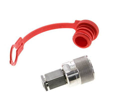 Acier inoxydable DN 6.3 Coupleur hydraulique Bouchon G Filet femelle 1/4 pouce ISO 14541 D M24 x 2