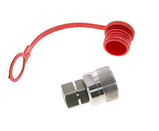 Coupleur hydraulique en acier inoxydable DN 12.5 Bouchon G 1/2 pouce filetage femelle ISO 14541 D M36 x 2