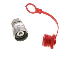 Coupleur hydraulique en acier inoxydable DN 12.5 Bouchon G 1/2 pouce filetage femelle ISO 14541 D M36 x 2