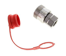 Acier inoxydable DN 20 Hydraulic Coupling Plug G 3/4 inch Female Threads ISO 14541 D M42 x 2