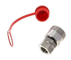 Acier inoxydable DN 20 Hydraulic Coupling Plug G 3/4 inch Female Threads ISO 14541 D M42 x 2