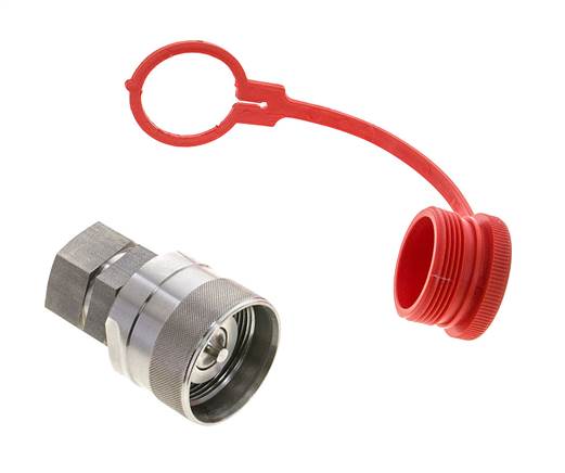 Acier inoxydable DN 20 Hydraulic Coupling Plug G 3/4 inch Female Threads ISO 14541 D M42 x 2