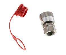 Acier inoxydable DN 25 Coupleur hydraulique Bouchon G 1 pouce filetage femelle D M48 x 3