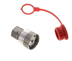 Acier inoxydable DN 25 Coupleur hydraulique Bouchon G 1 pouce filetage femelle D M48 x 3