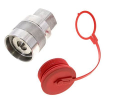 Acier inoxydable DN 31.5 Coupleur hydraulique Bouchon G 1 1/2 pouce Filetage femelle D M70 x 3