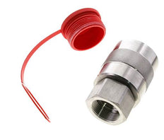 Acier inoxydable DN 31.5 Coupleur hydraulique Bouchon G 1 1/2 pouce Filetage femelle D M70 x 3
