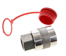 Acier inoxydable DN 31.5 Coupleur hydraulique Bouchon G 1 1/2 pouce Filetage femelle D M70 x 3