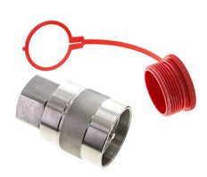 Acier inoxydable DN 31.5 Coupleur hydraulique Bouchon G 1 1/2 pouce Filetage femelle D M70 x 3