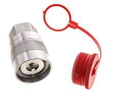Acier inoxydable DN 31.5 Coupleur hydraulique Bouchon G 1 1/2 pouce Filetage femelle D M70 x 3