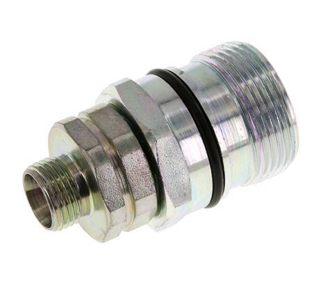 Acier DN 12.5 Coupleur hydraulique Douille 12 mm L Anneau de compression ISO 14541/8434-1 D M36 x 2