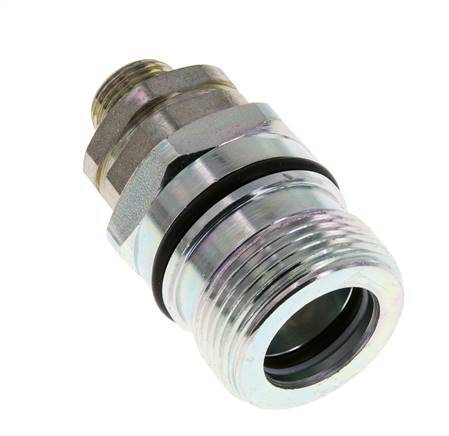 Acier DN 12.5 Coupleur hydraulique Douille 12 mm L Anneau de compression ISO 14541/8434-1 D M36 x 2