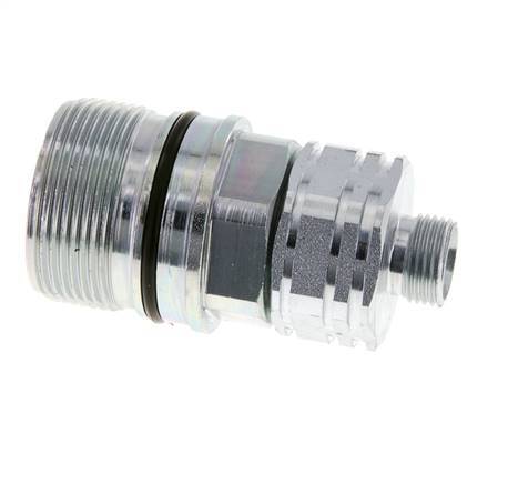 Acier Coupleur hydraulique DN 20 Douille 12 mm L Anneau de compression ISO 14541/8434-1 D M42 x 2