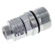 Acier DN 20 Coupleur hydraulique Manchon 18 mm L Anneau de compression ISO 14541/8434-1 D M42 x 2