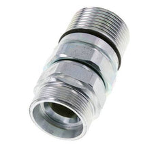 Acier Coupleur hydraulique DN 25 Manchon 35 mm L Anneau de compression ISO 8434-1 D M48 x 3