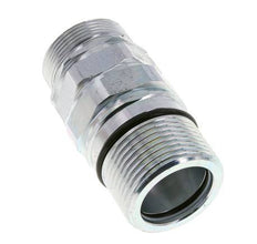 Acier Coupleur hydraulique DN 25 Manchon 35 mm L Anneau de compression ISO 8434-1 D M48 x 3