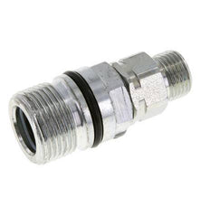 Acier Coupleur hydraulique DN 10 Manchon 10 mm S Bague de compression ISO 14541/8434-1 D M28 x 2