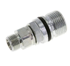 Acier Coupleur hydraulique DN 10 Manchon 10 mm S Bague de compression ISO 14541/8434-1 D M28 x 2