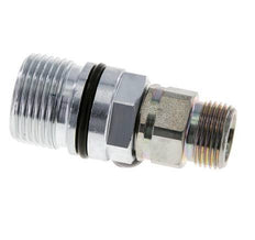 Steel DN 10 Hydraulic Coupling Socket 12 mm S Compression Ring ISO 14541/8434-1 D M28 x 2